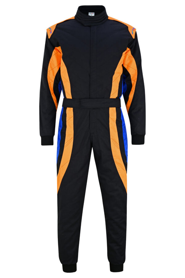 Black Yellow Karting suit