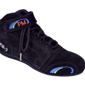 full black leather PM shoes