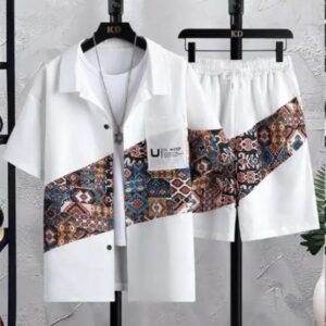 short-sleeved T-shirt and trouser