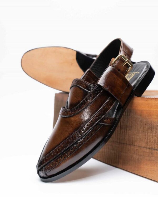 Leather sandal